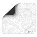 Ігрова поверхня Attack Shark CM02 eSport Gaming Mousepad White Contour CM02WC_AS фото