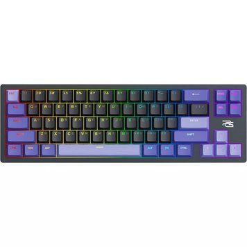 Дротова магнітна клавіатура Proove Gaming Aress (Ukraine Layout), Black-purple MKAR00022416 фото