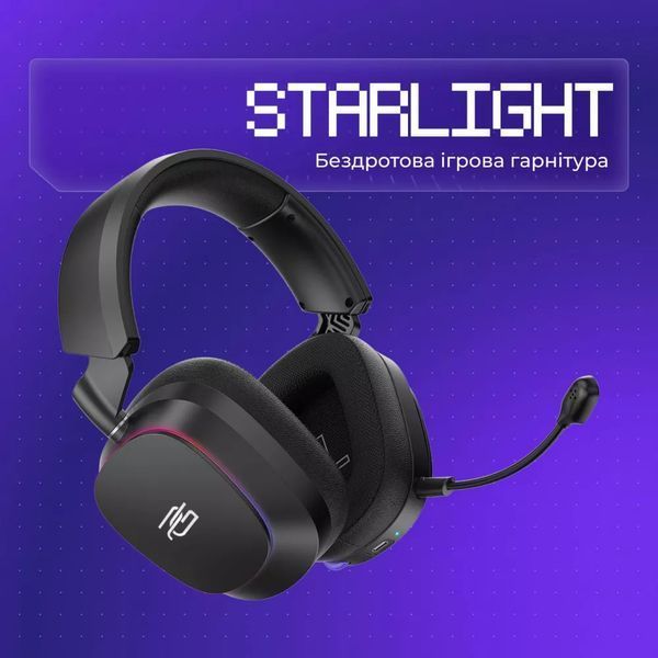 Бездротова ігрова гарнітура Proove Gaming Starlight (APP), White WHSR00020017 фото