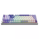 Бездротова клавіатура Proove Gaming Slicker (Ukraine Layout) White-purple WKSL00022402 фото 2